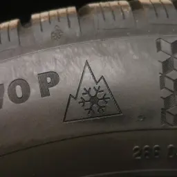 Opony TS 870P z symbolem płatka śniegu w górach, oznaczające opony m+s, gotowe na zimowe wyzwania.