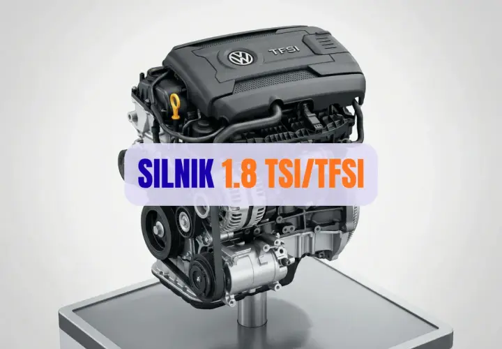 Silnik 1.8 TSI/TFSI Volkswagena, prezentowany na wystawie, to serce wielu dynamicznych pojazdów.