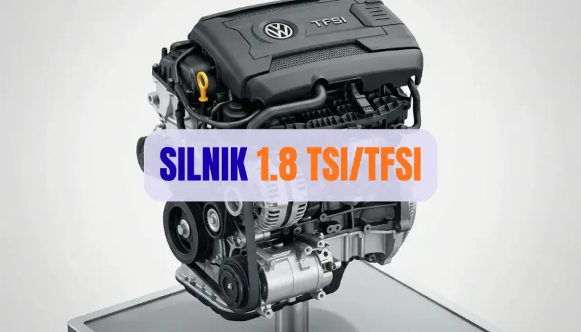 Silnik 1.8 TSI/TFSI Volkswagena, prezentowany na wystawie, to serce wielu dynamicznych pojazdów.